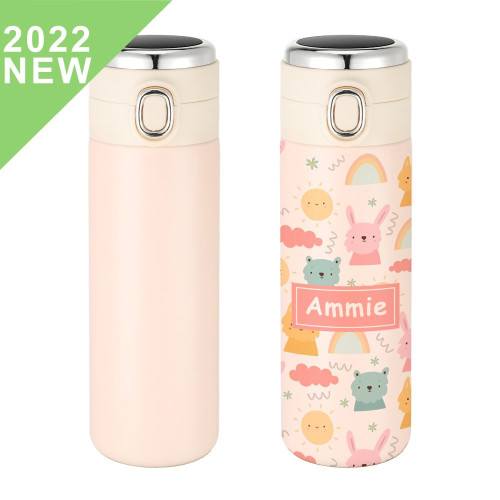 450ml Stainless Steel Bottle - Pink