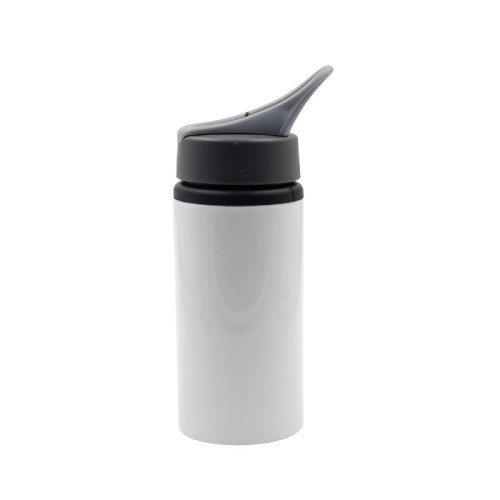 500ml Portable Aluminium Bottle - White