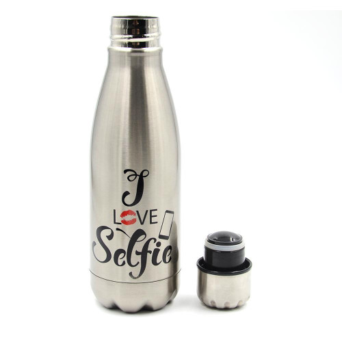 Aluminium Bowling Bottle 350ml Silver