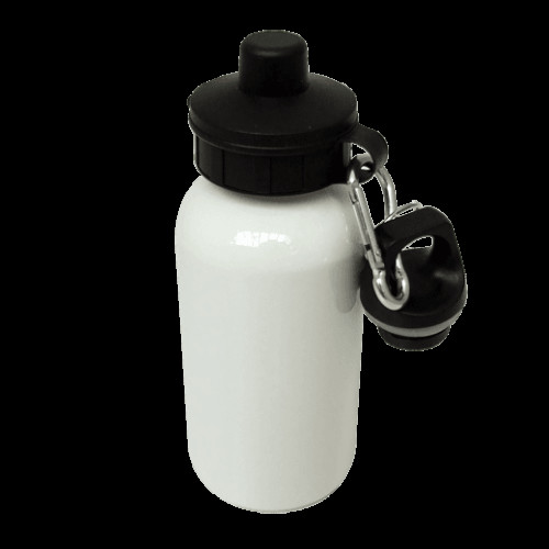 Aluminium Water Bottle 400ml White