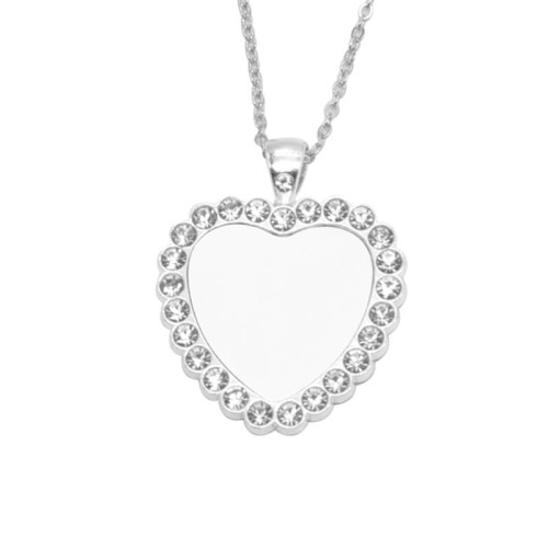 Heart Zinc Necklace