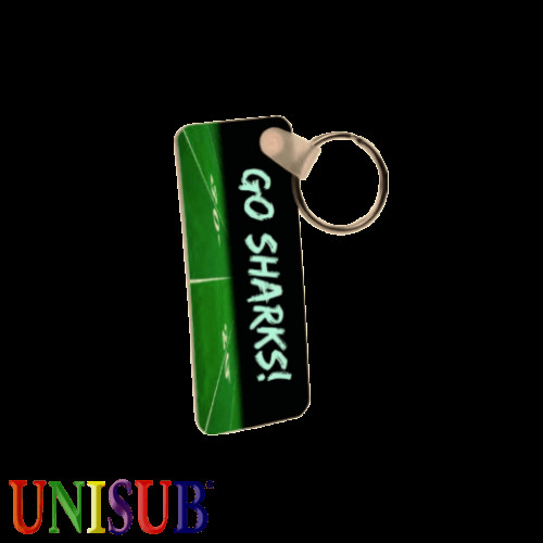 UniSub - Rectangle - Plastic keyring