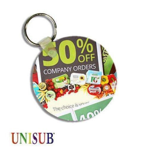 UniSub - Round - Plastic keyring