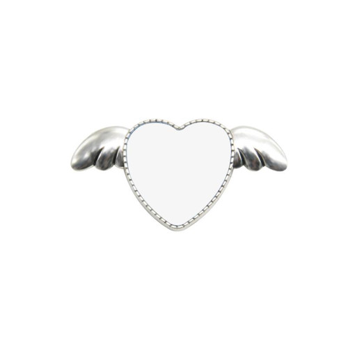 Heart Metal Pin Badge