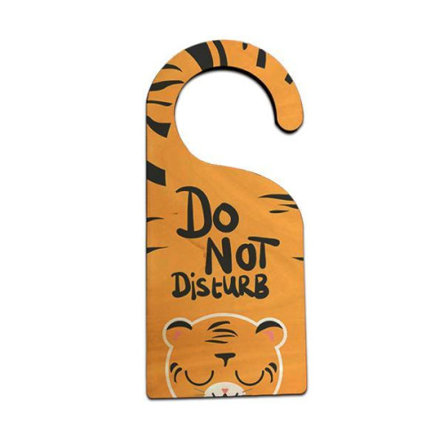 Natural Wood Door hanger - double sided