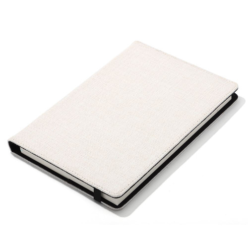 Linen Notepad A5 - Lined paper