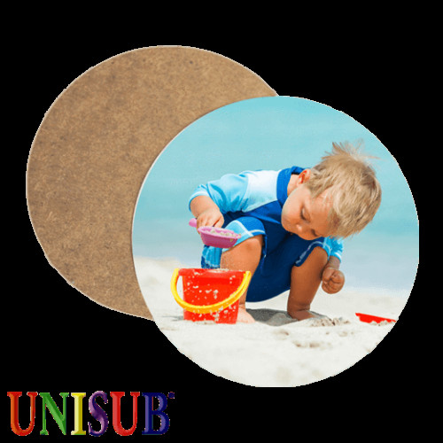 UniSub Round Hardboard Coaster