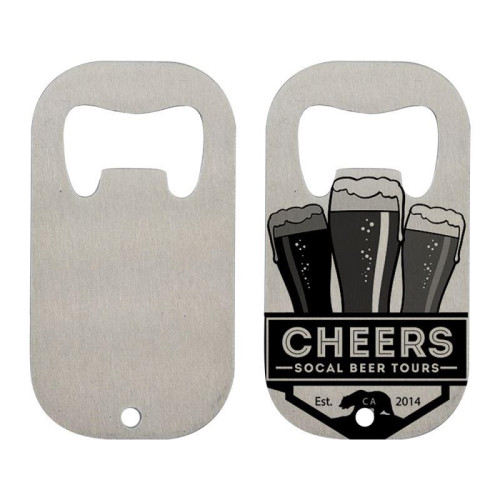 Silver bottle opener