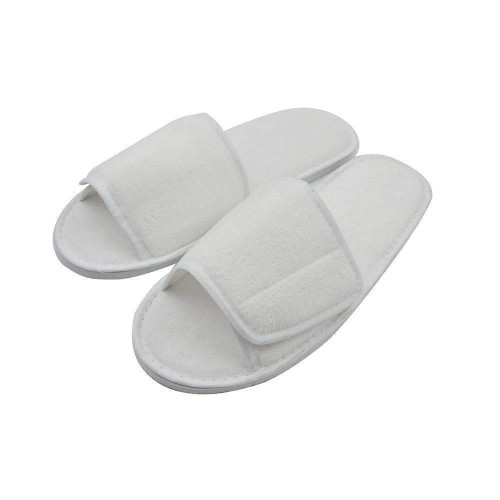 Velvet Slippers with velcro opening