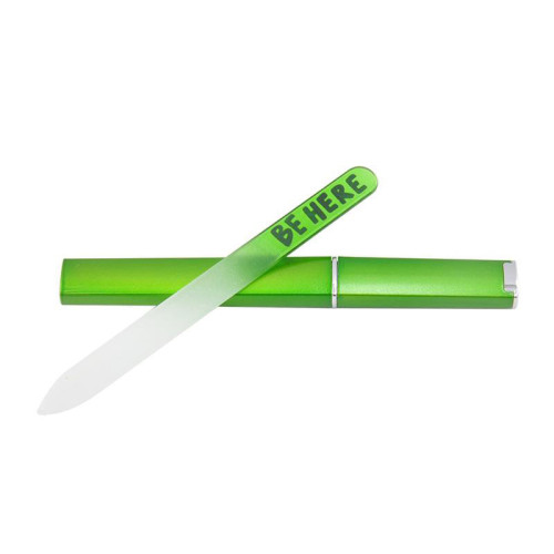 Nail File - Green With Case