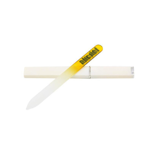 Nail File - Yellow With Case