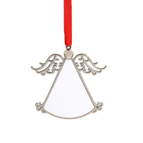 Xmas Decoration - Metal Angel - Silver