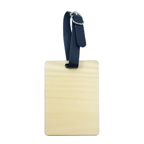 Natural MDF Luggage Tag - Double side printing