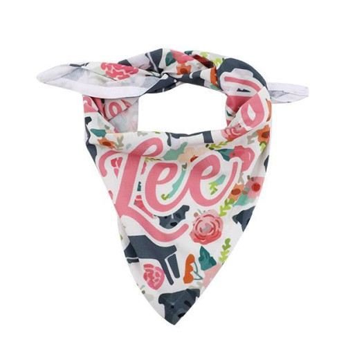 Pet Bandana 25 x 7.5 Inches - White