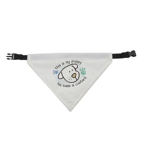 Pet Scarf / Bandana - white