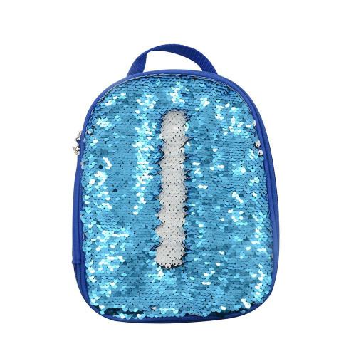 Kids Blue Sequin Lunch bag