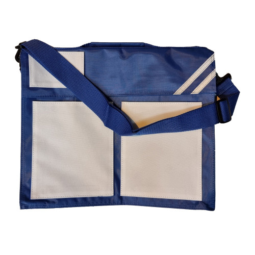 Kids Messenger School Bag - Blue