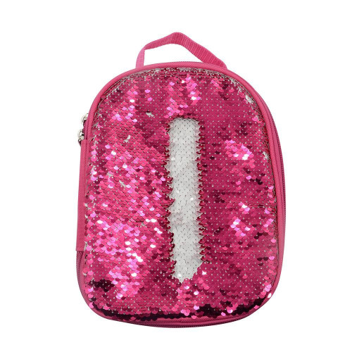 Kids Pink Sequin Lunch bag