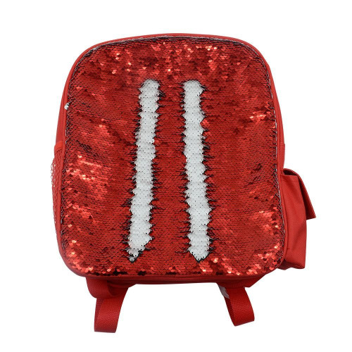 Kids Red Sequin Backpack