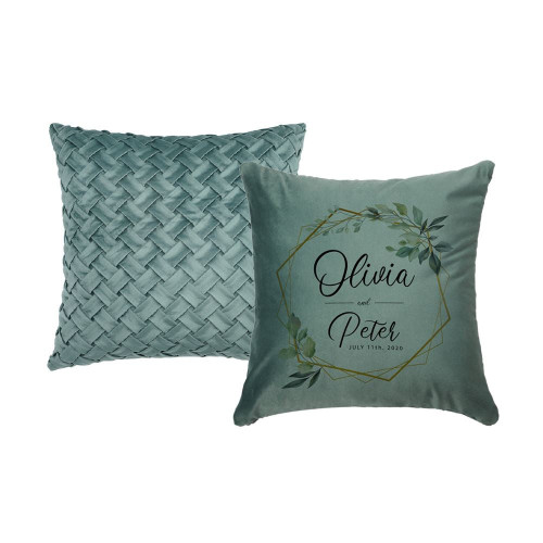 Soft Velvet Cushion Cover 40 x 40 cm - Dark Green