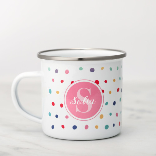 Enamel 12oz Photo Mug + Gift box