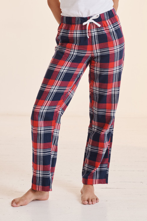 Womens Tartan Lounge Pants