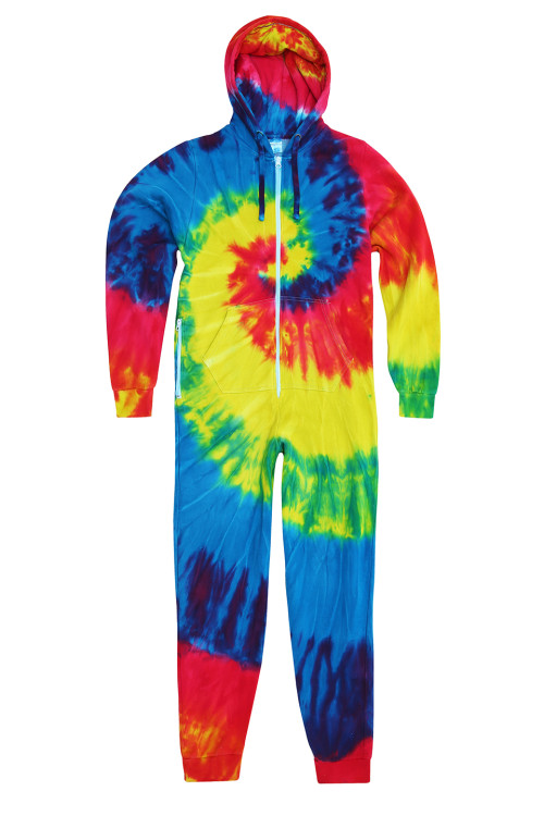 Kids Rainbow Tie-Die All-In-One