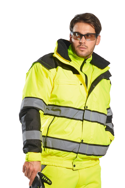 Hi-Vis Classic Bomber Jacket (C466)