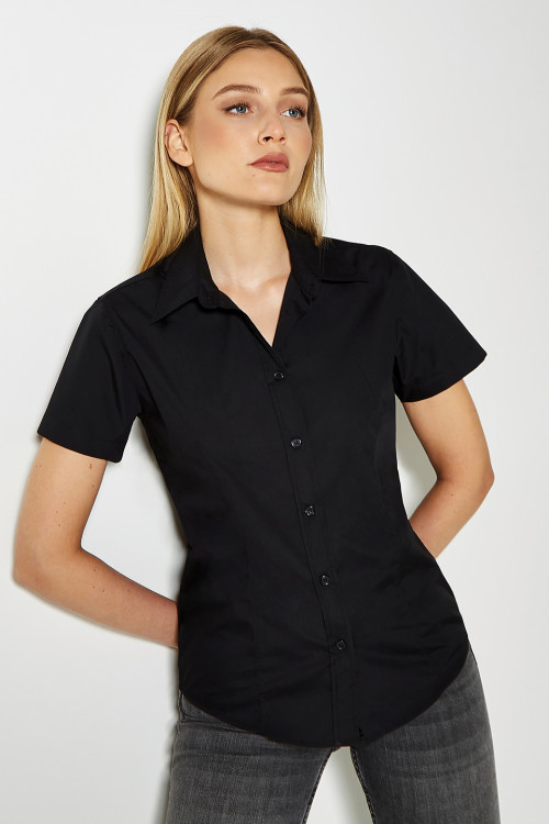 Womens Workforce Blouse Short-Sleeved (Classic Fit)