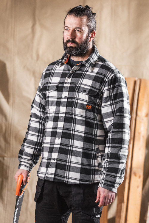 Worker Padded Checked Shirt