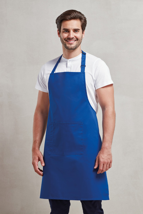 Colours Bib Apron With Pocket