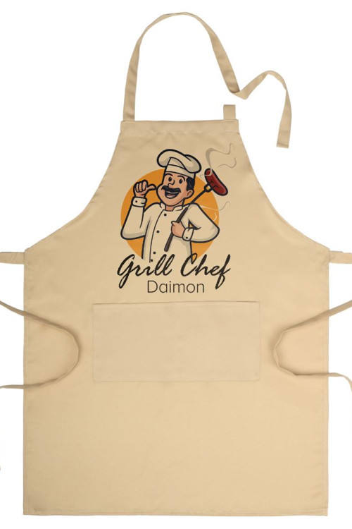 Adult Natural Polyester  Apron