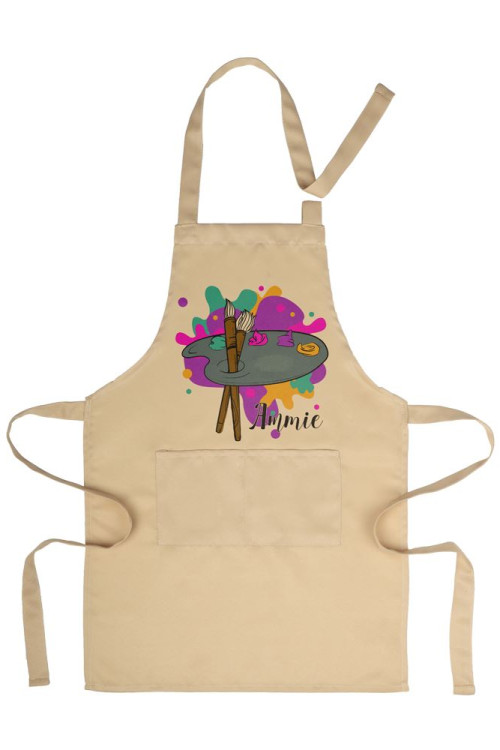 Kids Natural Polyester Apron