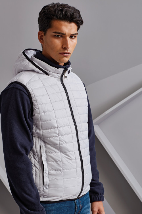 Honeycomb Hooded Gilet