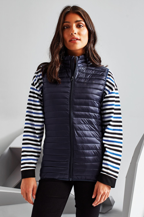 Womens Tribe Fineline Padded Gilet