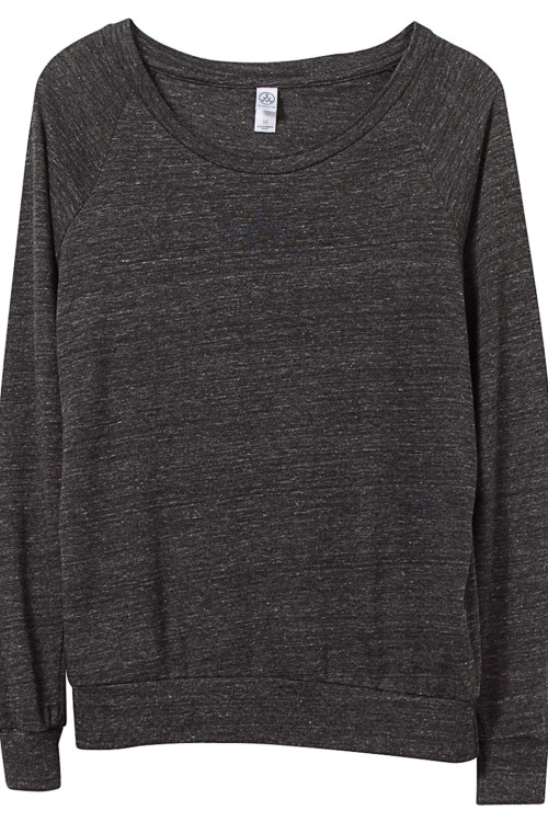 Womens Eco-Jersey Slouchy Pullover