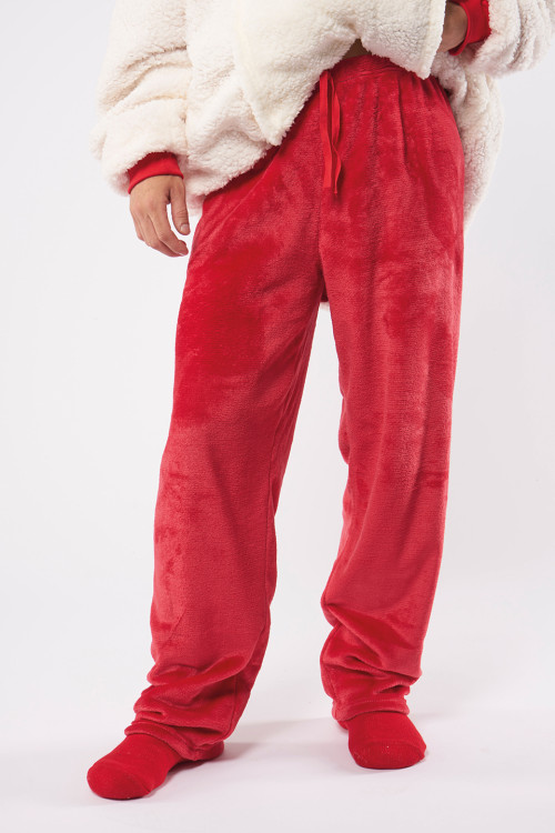 The Ribbon Luxury Eskimo-Style Fleece Pants