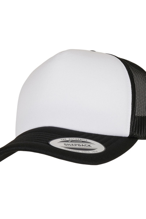 Yp Classics Curved Foam Trucker Cap  White Front (6320W)