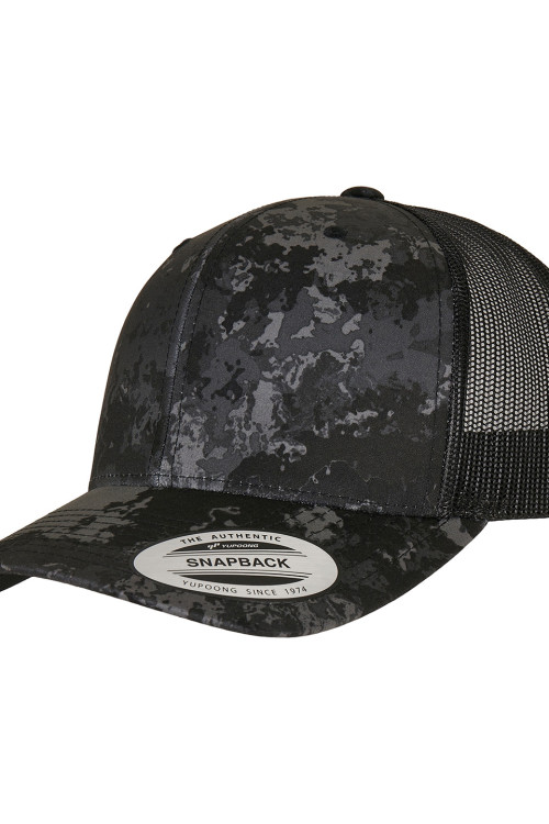 Yp Classics Veil Camo Retro Trucker Cap (6606Vc)