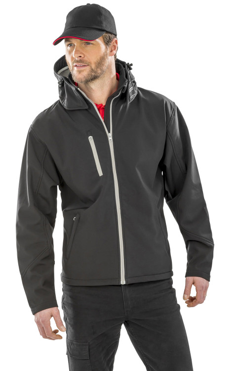 Core Tx Performance Hooded Softshell Jacket