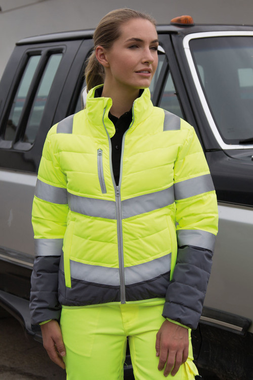 Womens Soft Padded Safety Jacket