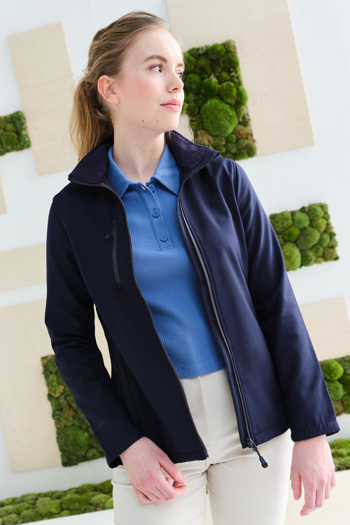 Womens Honestly Made Recycled Softshell Jacket