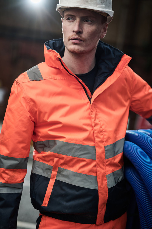 Pro Hi-Vis Classic Bomber Jacket