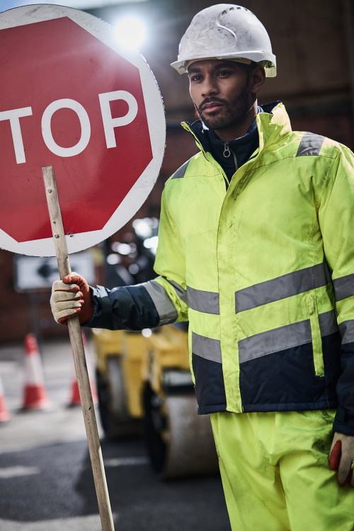 Pro Hi-Vis Insulated Parka