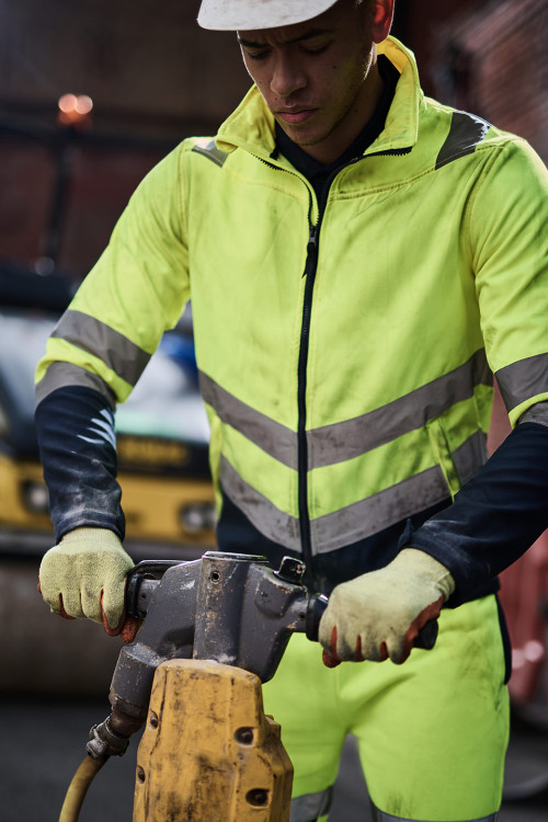 Pro Hi-Vis Softshell Jacket