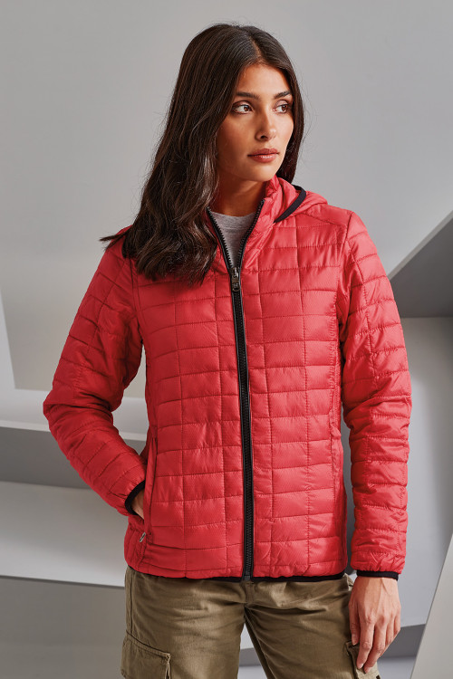 Womens Honeycomb Hooded Jacket