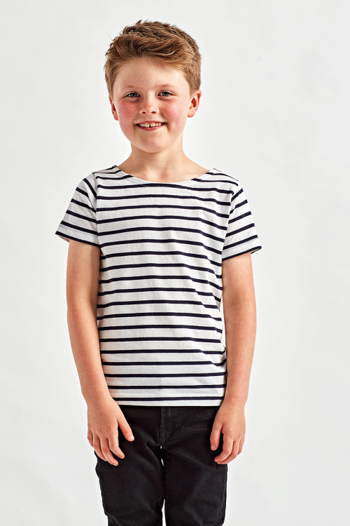 Kids Marinière Coastal Short Sleeve Tee