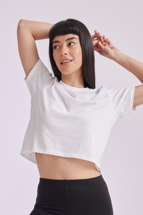 Womens Cropped Boxy T