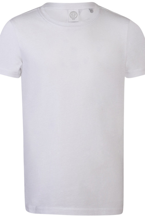 Kids Longline T With Dipped Hem