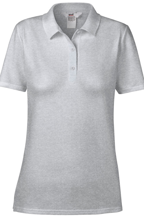 Anvil Womens Double Piqué Polo